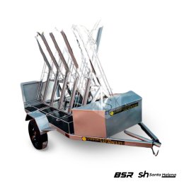 Carreta para Transporte de Bicicletas 1,10 x 3,00 Mts
