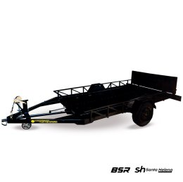 Carretinha Basculante para Transporte de Contêiner Fechada Robust