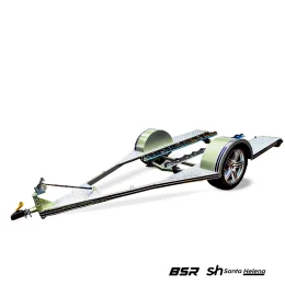 Carretinha de Transporte para Jet Ski Prime SUPREME - Brao Reto 1,43 x 2,50 x 4,20 Mts