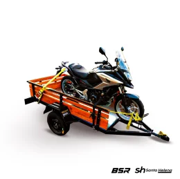 Carreta Reboque Fazendinha + Adaptao para 01 Moto 2,20 x 1,10 x 0,40