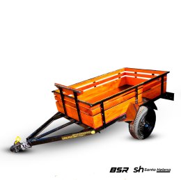 Carretinha Fazendão Carga Seca 1,50 x 3,00 x 0,40
