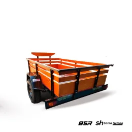 Carretinha Fazendinha Carga Seca  1,70 x 1,10 x 0,40