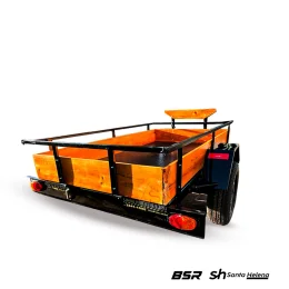 Carretinha Fazendinha Slim Economy 2,00 x 1,10 x 0,30