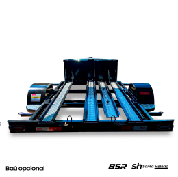 Carretinhas de Transporte para 03 Motos Speed 2,00 x 1,24 Mts
