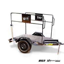 Carreta Para Transporte de Banheiro Qu�mico