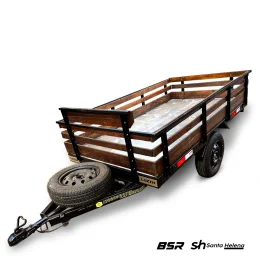 Carreta Luzia  2,40 x 1,30 x 0,40 - LOCAO