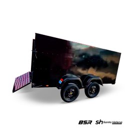 Carreta Márcia Semibaú 3,00 x 1,25 x 1,40 - LOCAÇÃO