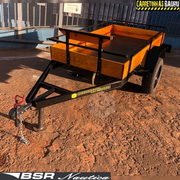 Carretinha Fazendinha Slim Economy 2,00 x 1,10 x 0,30