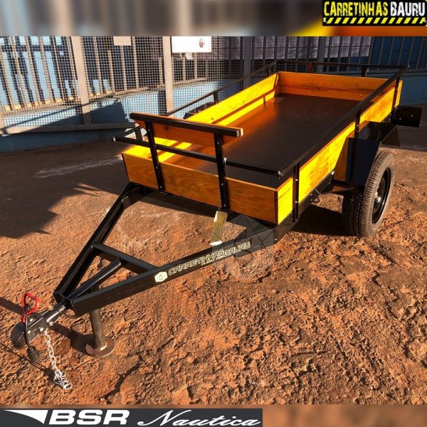 Carretinha Fazendinha Slim Economy 2,00 x 1,10 x 0,30