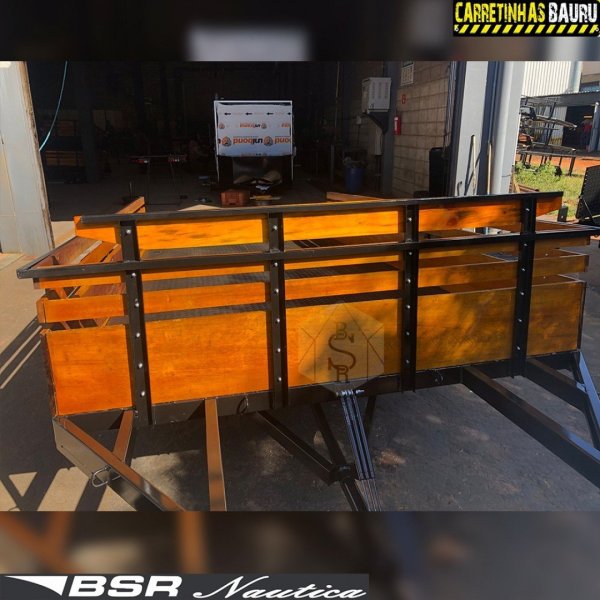 Carreta Reboque Fazend�o Basculante Supreme 3,80 x 2,00 x 0,40