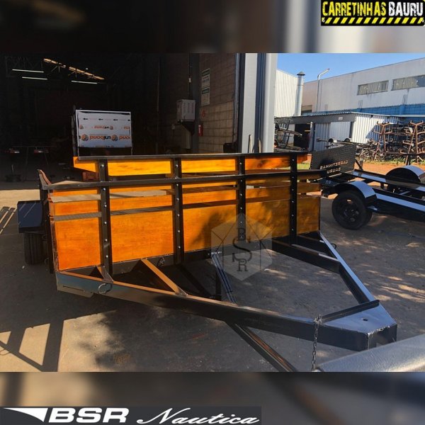 Carreta Reboque Fazend�o Basculante Supreme 3,80 x 2,00 x 0,40