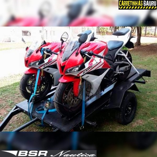 Fazendinha 02 Motos Plataforma 2,30 x 1,50 Mts