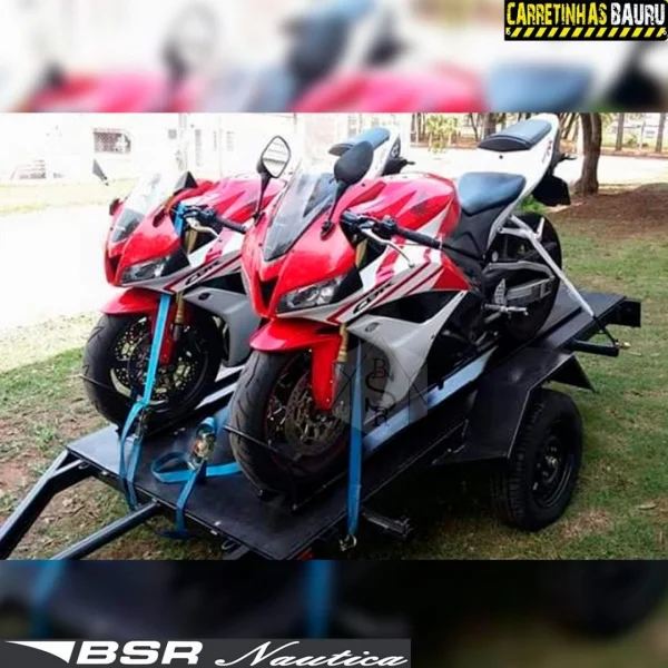 Fazendinha 02 Motos Plataforma 2,30 x 1,50 Mts