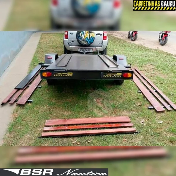 Fazendinha 02 Motos Plataforma 2,30 x 1,50 Mts