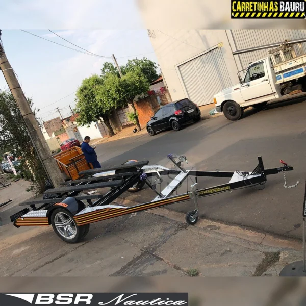 Carreta Reboque para Transporte de 02 Jet Skis SUPREME - 4,75 x 2,61 Mts