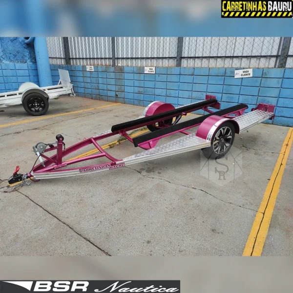 Carretinha de Transporte para Jet Ski Prime Classic 1,10 x 1,67 x 3,80 Mts