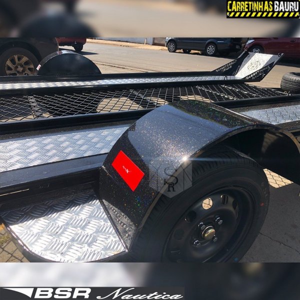 Carreta Reboque de  Transporte para Utv Basculante Custom 3,55 x 1,90 Mts