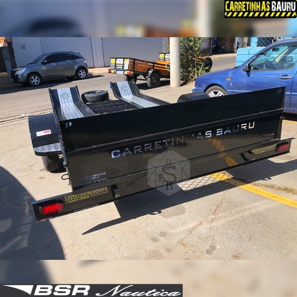 Carreta Reboque de  Transporte para Utv Basculante Custom 3,55 x 1,90 Mts