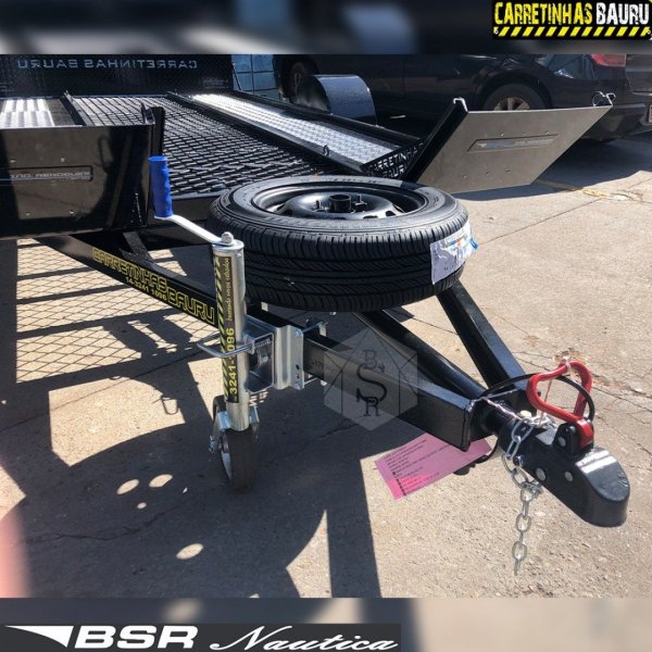 Carreta Reboque de  Transporte para Utv Basculante Custom 3,55 x 1,90 Mts