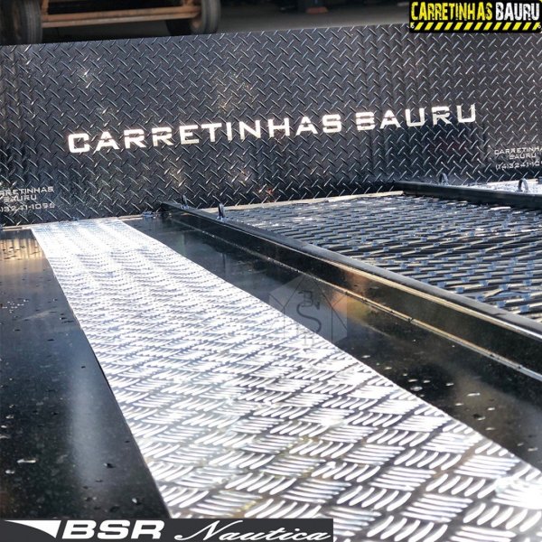 Carreta Reboque de  Transporte para Utv Basculante Custom 3,55 x 1,90 Mts