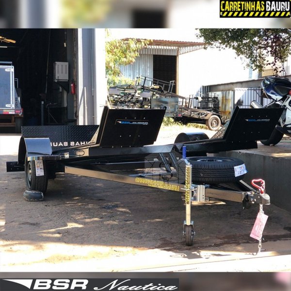 Carreta Reboque de  Transporte para Utv Basculante Custom 3,55 x 1,90 Mts