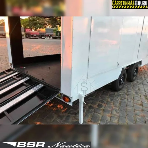Carreta Ba P/ 6 Motos Racing 5,20 x 2,20 Mts