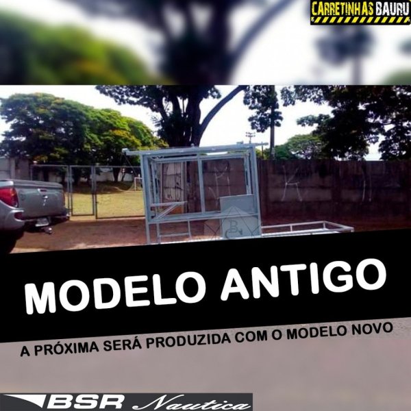 Carreta P/ Monitoramento Rural 3,00 x 1,20 Mts