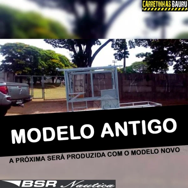 Carreta P/ Monitoramento Rural 3,00 x 1,20 Mts
