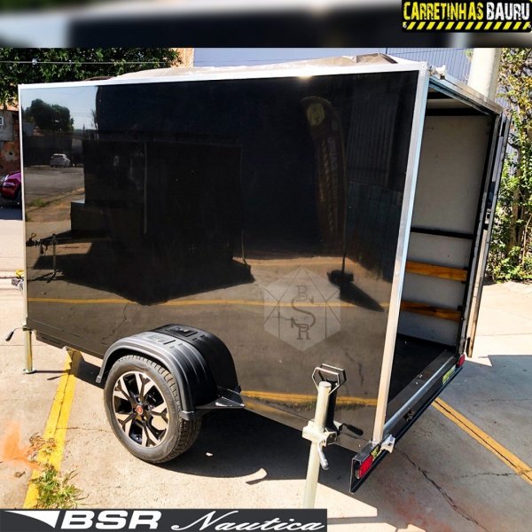 Carreta Reboque de Transporte Ba� Acm 2,50 x 1,50 x 1,50 Mts