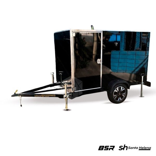 Carreta Reboque de Transporte Ba� Acm 2,50 x 1,50 x 1,50 Mts