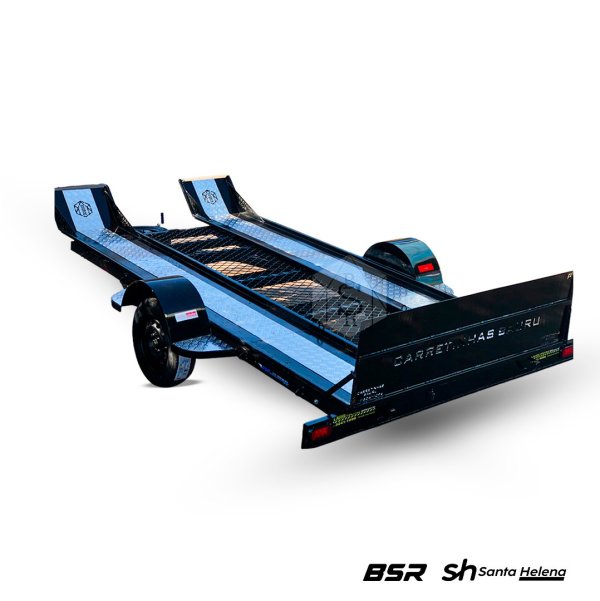 Carreta Reboque de  Transporte para Utv Basculante Custom 3,55 x 1,90 Mts