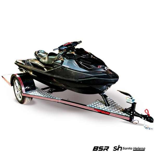 Carretinha de Transporte para Jet Ski Prime SUPREME - Bra�o Reto 1,43 x 2,50 x 4,20 Mts