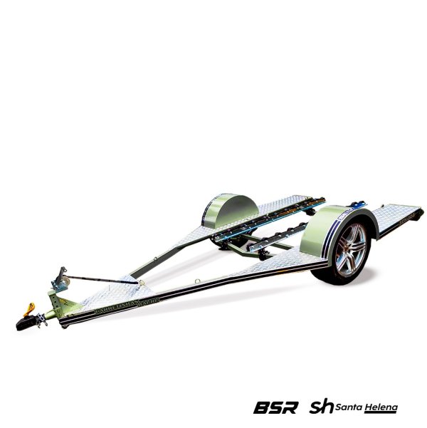 Carretinha de Transporte para Jet Ski Prime SUPREME - Bra�o Reto 1,43 x 2,50 x 4,20 Mts