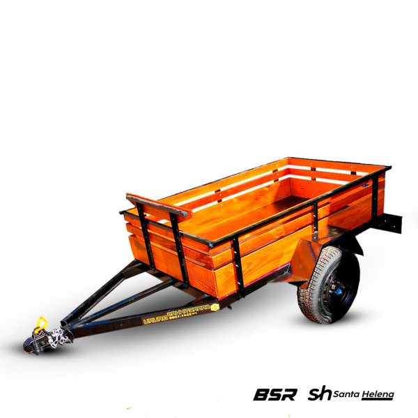 Carreta Reboque Fazend�o Carga Seca 1,50 x 3,00 x 0,40