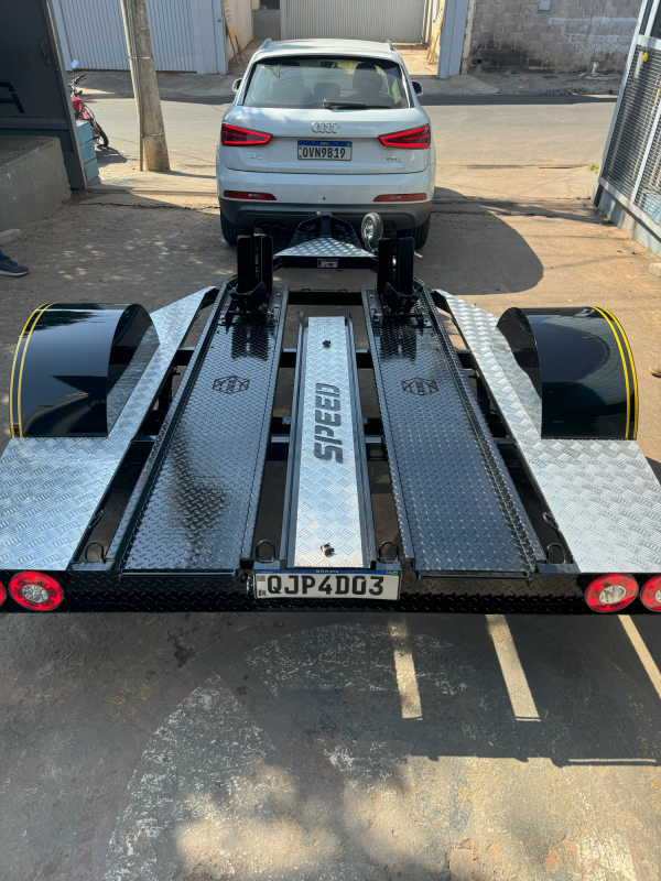 Carreta Reboque de Transporte para 02 motos Prime SUPREME - 1,43 x 2,50