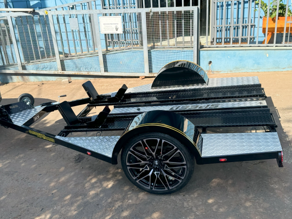 Carreta Reboque de Transporte para 02 motos Prime SUPREME - 1,43 x 2,50