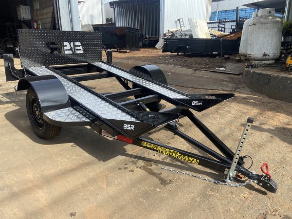 Carretinha de Transporte para Quadriciclo Basculante Custom Ed. 2,20 x 1,30