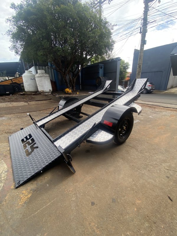 Carretinha de Transporte para Quadriciclo Basculante Custom Ed. 2,20 x 1,30