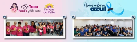 Outubro Rosa e Novembro Azul - Cuidar de si  um ato de amor!