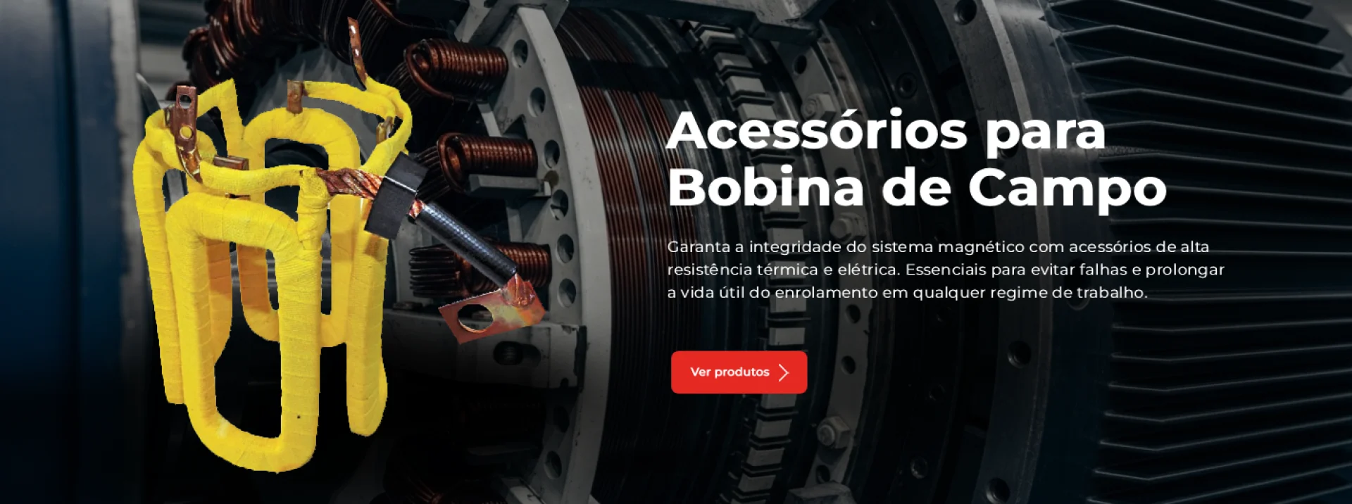 Acess�rios para bobina de campo