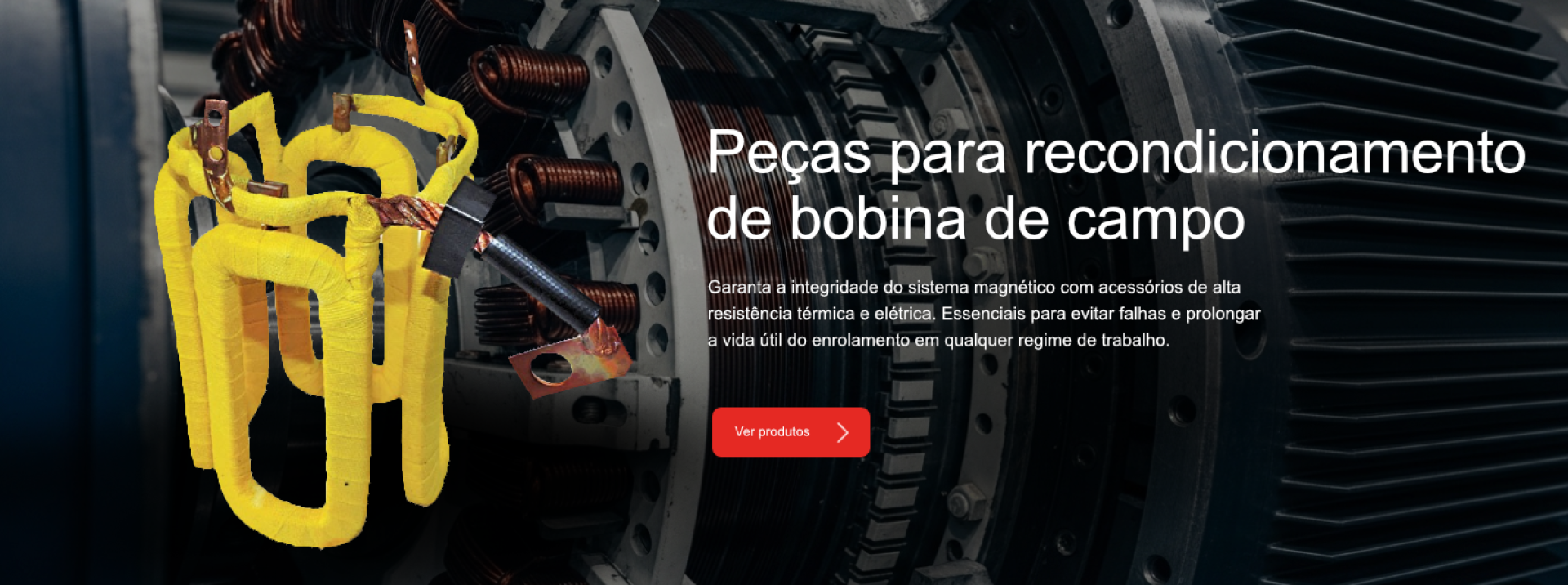 Acess�rios para bobina de campo