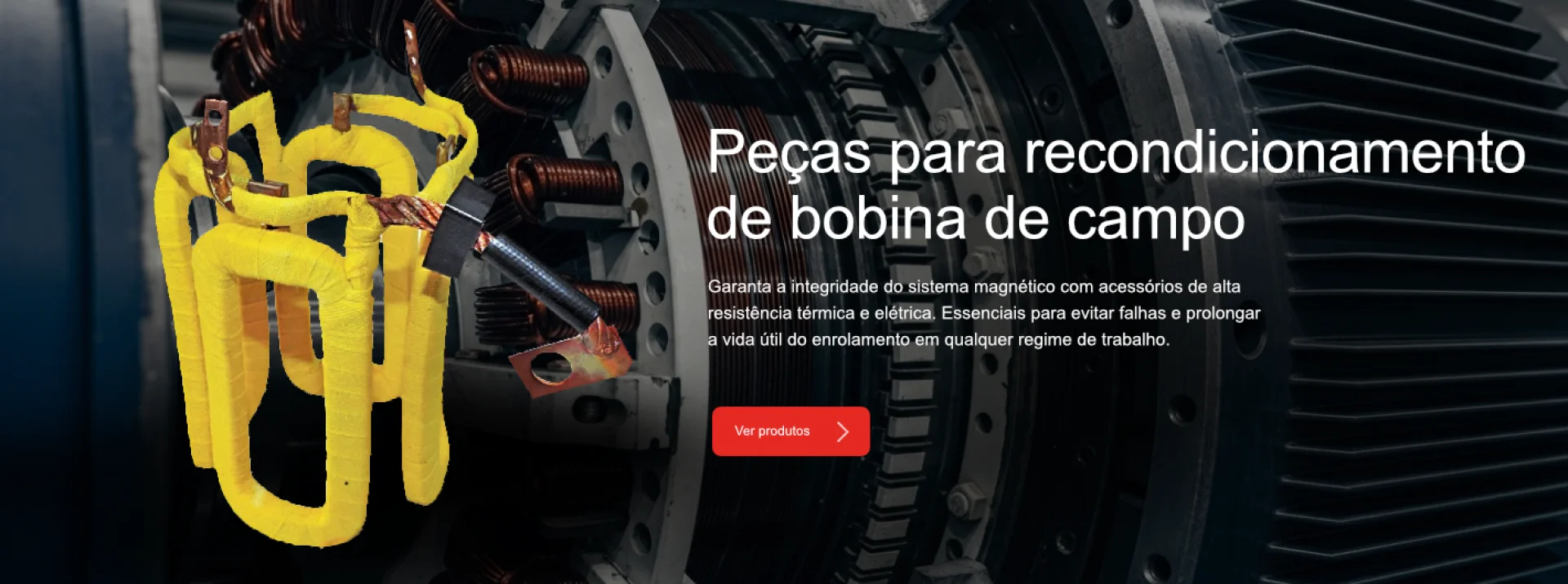 Acess�rios para bobina de campo