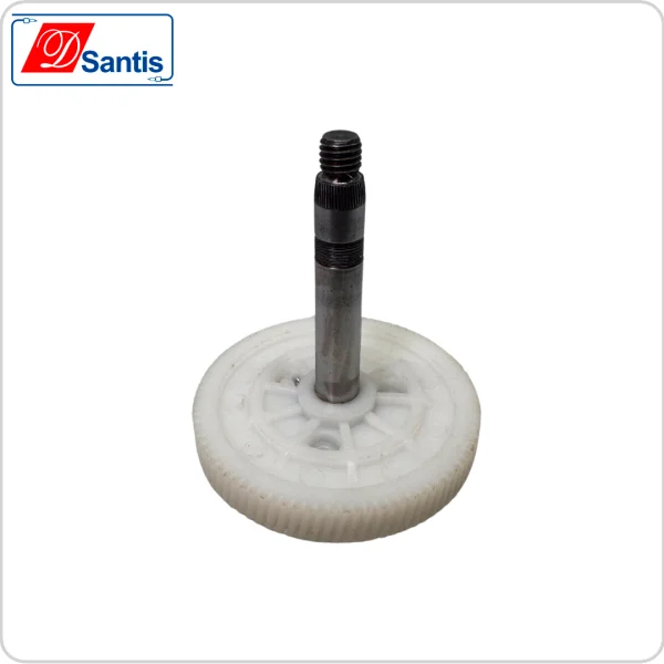 ENGRENAGEM C/ EIXO E ROSCA - GOL BOLA