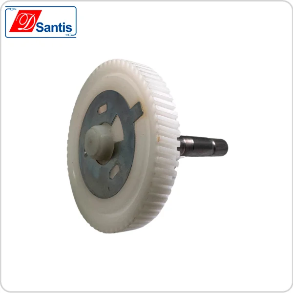 ENGRENAGEM C/ EIXO LISO-MER.MOD. 023.024 AZUL P0,7