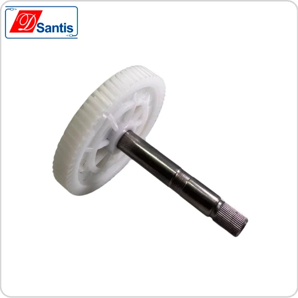 ENGRENAGEM C/ EIXO LISO-MER.MOD. 023.024 AZUL P0,7