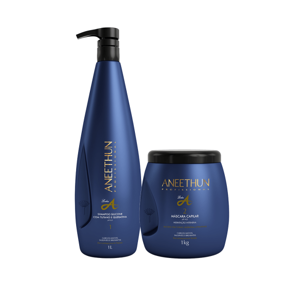 Kit Shampoo e M�scara (1L/Kg) Linha A