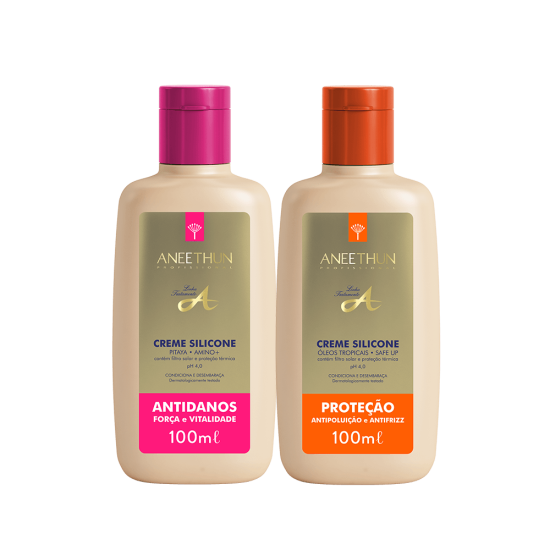 Dupla Creme Silicone Antidanos e Prote��o 100mL