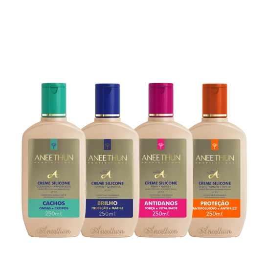 Kit Cremes Silicone Linha Completa 250mL