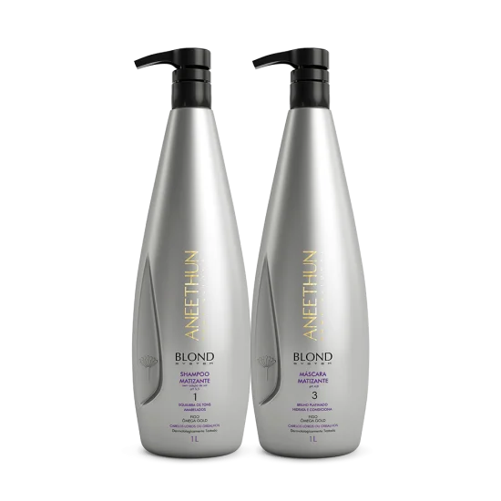 Kit Shampoo e M�scara (1L) Blond System