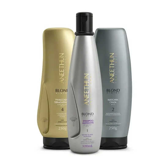Kit Neutraliza��o de Reflexos Alaranjados Blond System